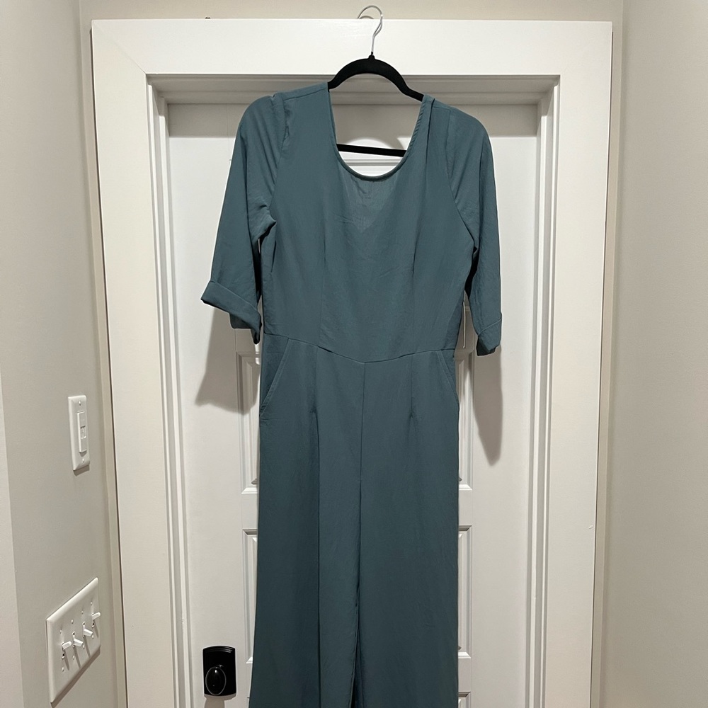 NWT Lulu’s Glam Squad Wide Leg Jumpsuit - Picture 9 of 11